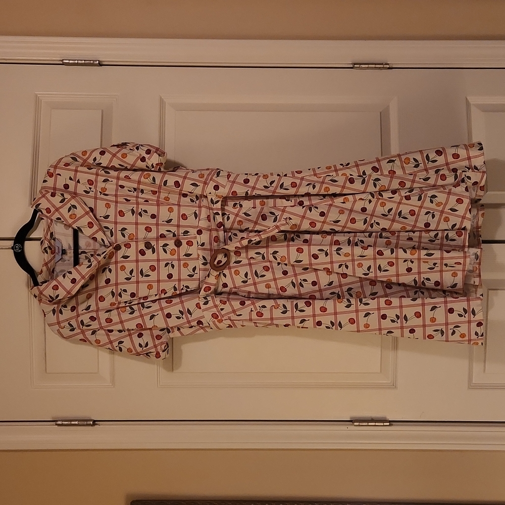 Cherry print dress from Banned